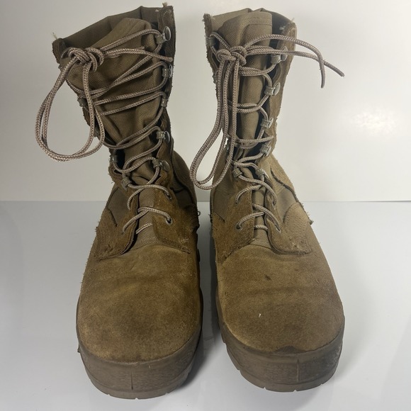 McRae Mens Military boots Sz 5.5 W Desert Hot Weather combat desert‎ tan 245 90